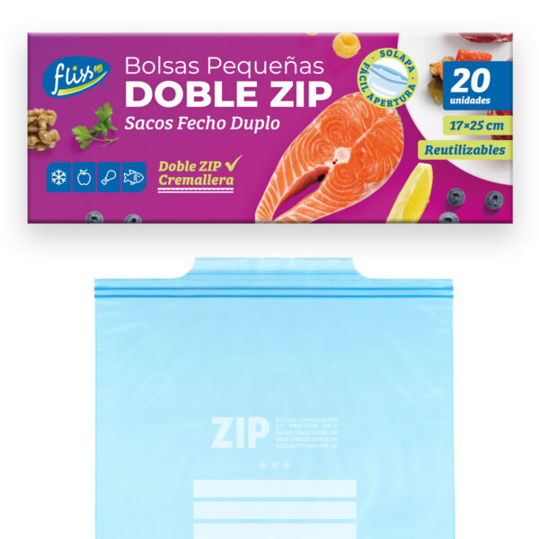 Petits sacs à congélation ZIP