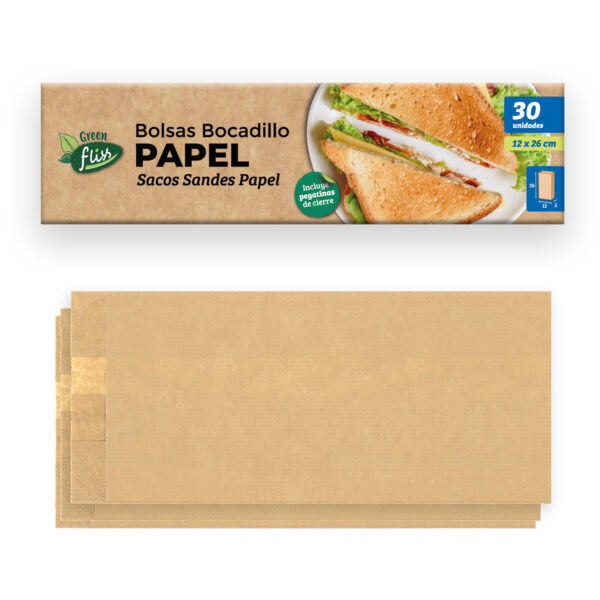 Bolsas bocadillo papel