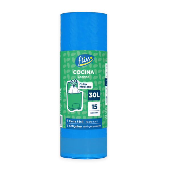 Bolsa Basura Cubo Alto 30L 15 unidades
